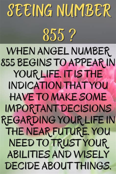 The Significance of Angel Number 855 in Your Twin Flame Journey